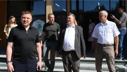 Підтримка захисників на Волині: Тарас Шкітер і перший заступник голови Верховної Ради оглянули майбутній ветеранський хаб (фото)
