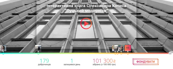 Шалений краудфандинг: у Луцьку за добу зібрали 48 тисяч гривень на книжку