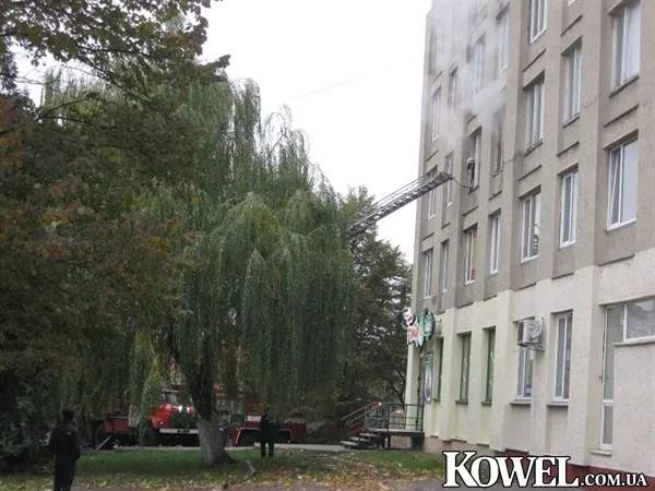 У ковельському готелі «Лісова пісня» – пожежа (фото) 