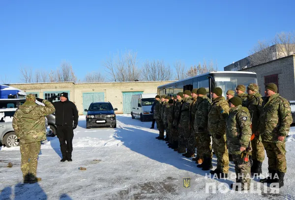 Бійців роти «Світязь» провели на Схід (фото)