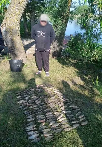 На Волині браконьєри наловили риби на майже 200 тисяч гривень (фото)