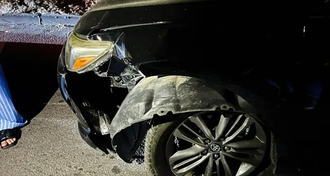 У Луцьку в машини відірвало колесо і влетіло в інше авто