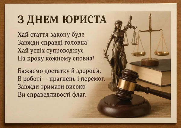 З Днем юриста: картинки та привітання зі святом