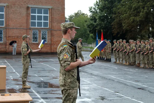 Перші курсанти луцького «політеху» склали присягу (фото)