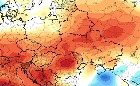 В Україну повертається аномальна спека: температура підніметься до +38°С