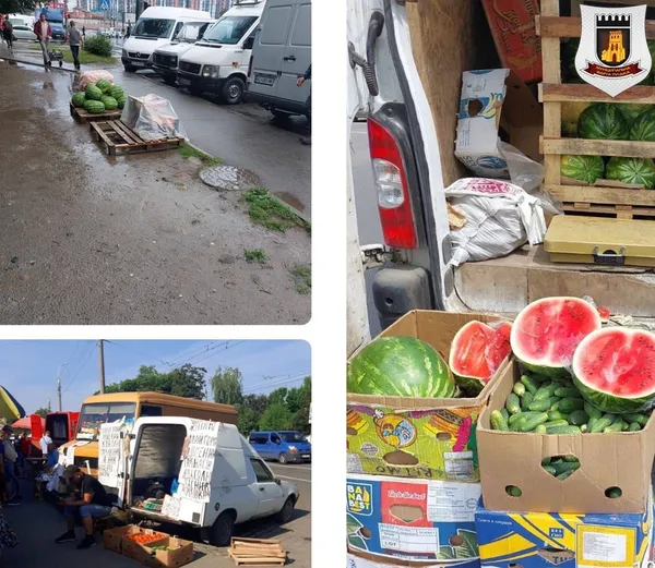 У Луцьку муніципали покарали вуличних торговців (фото)