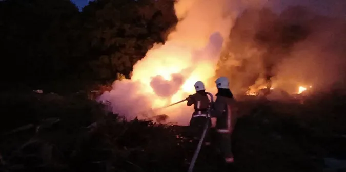 На Волині сталися чотири пожежі на відкритій місцевості (фото)