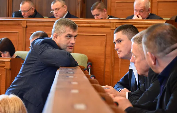 Лідер «укропівців» Вячеслав Рубльов традиційно не сидить на місці... Справжній політик...