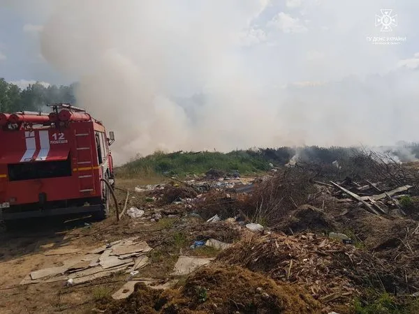 Підпал, дитячі пустощі, необережність: на Волині загасили сім пожеж (фото)