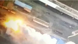 Українські артилеристи знищили склад з боєприпасами окупантів (відео)