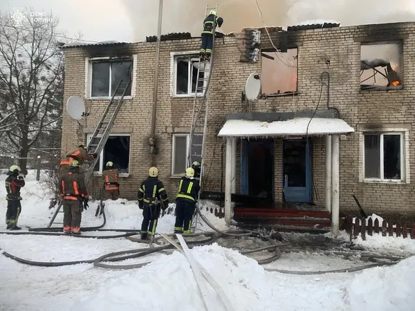 Пожежа в будинку у Маневичах на Волині, 13 січня 2026 року