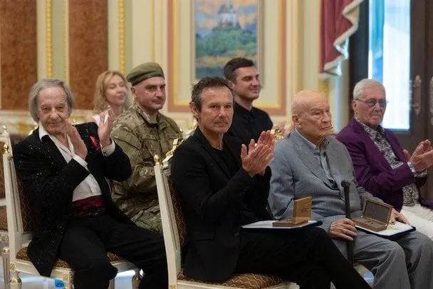 Сини луцького артиста Зінкевича вперше з'явилися на публіці (фото)