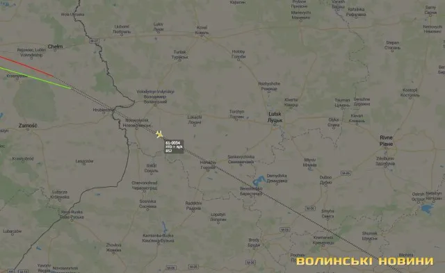 У небі над Волинню пролетіли американські ядерні бомбардувальники (відео)