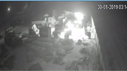 Підпал майна Семенюка: показали відео з камер спостереження
