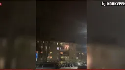 У Луцьку з балкона багатоповерхівки запускали салюти (відео)