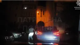 У Луцьку п'яний водій утікав від патрульних (відео)