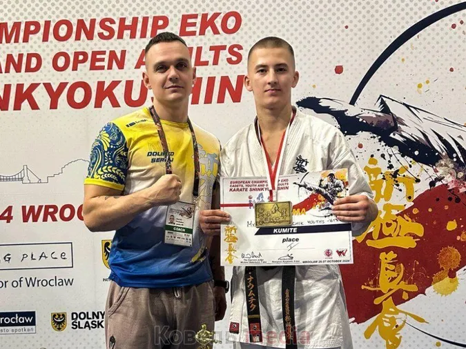 Спортсмен з Ковеля став чемпіоном Європи з кіокушин карате серед молоді (фото)