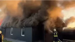 Дим виднівся за кілометри: пожежу у Боратині гасили 20 вогнеборців (відео)