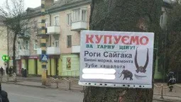 У Луцьку на стовпах знайшли дивну рекламу наркотиків (фото) 