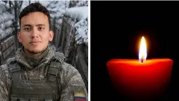 У Луцьку попрощаються з колумбійцем, який загинув, захищаючи Україну