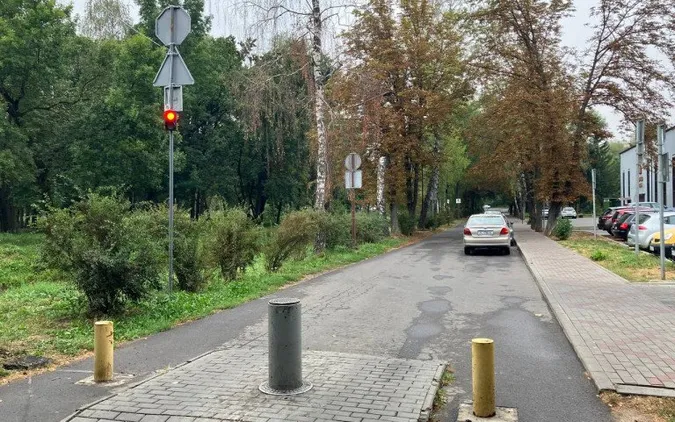На в'їзді до центрального парку у Луцьку поставили світлофор (фото)