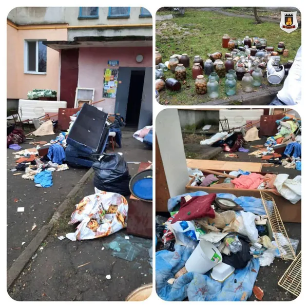 У Луцьку нові власники квартири повикидали речі «попередників» на вулицю (фото, відео)