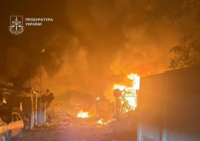 Унаслідок масованої атаки на Київ загинули двоє людей