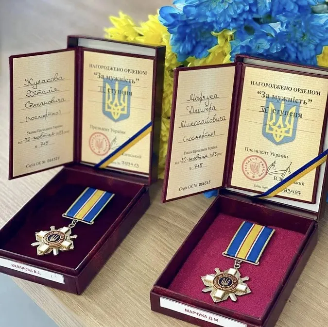 На Волині родинам загиблих Героїв вручили нагороди (фото)