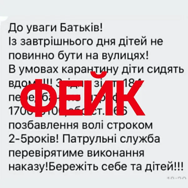 В Україні масово ширяться фейки про карантин і коронавірус, – Нацполіція