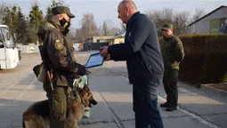Гвардієць і службовий пес отримали нагороди за порятунок хлопчика на Волині