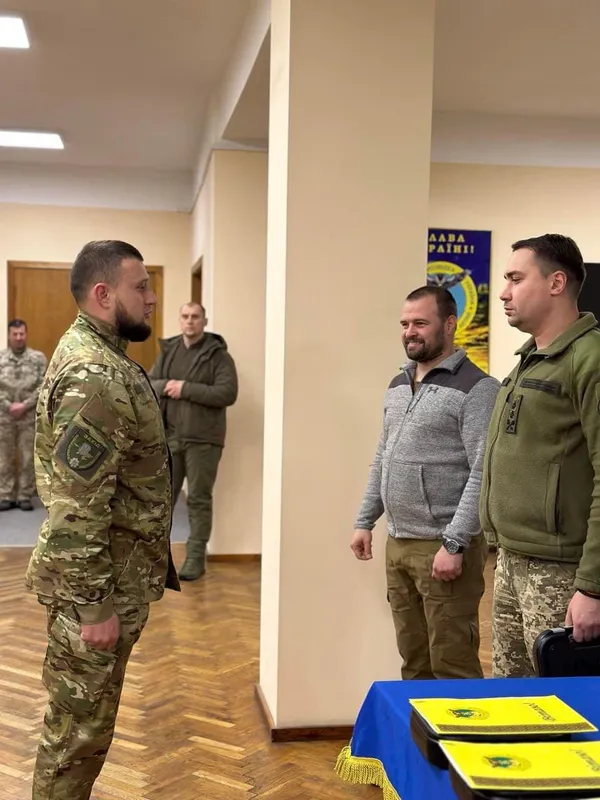 Очільник ГУР Кирило Буданов нагородив волинських поліцейських (фото)