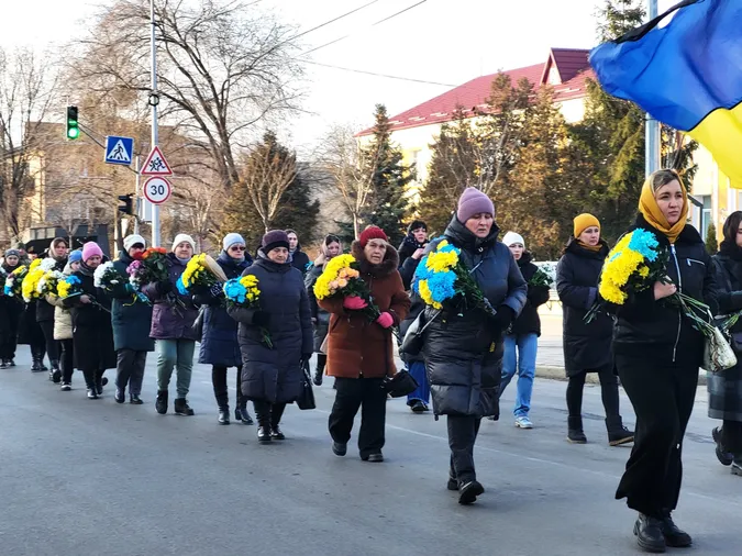 У Ковелі попрощалися із загиблим захисником Олегом Сахарчуком (фото)