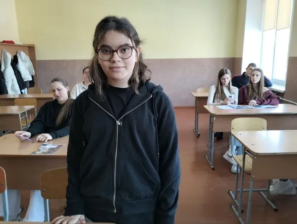 Десятикласниця Софія Бугера. Суспільне Луцьк