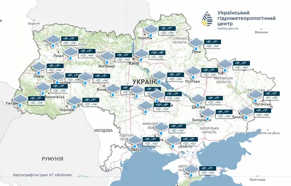 Коли в Україні дощів стане менше