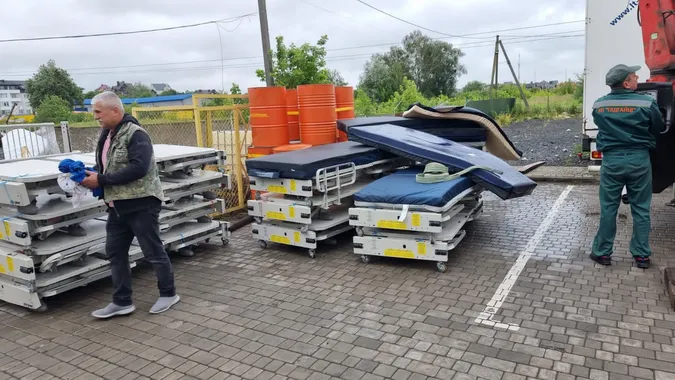 Підгайцівська громада передала Луцькій райлікарні гуманітарну допомогу (фото)