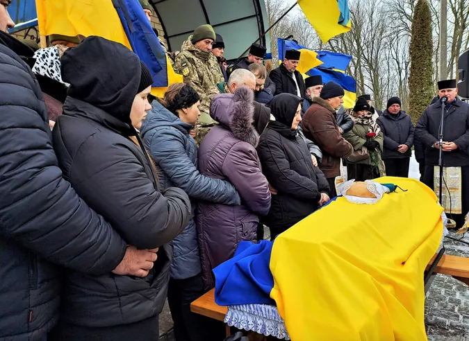 У Ковелі попрощалися із загиблим матросом Ігорем Тимоніком (фото)