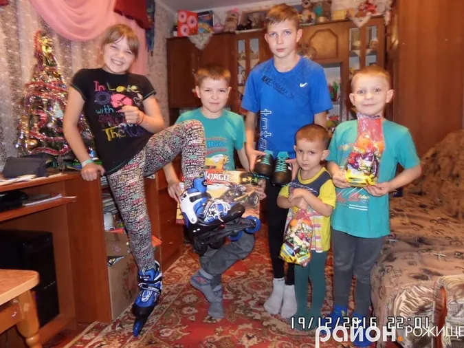 Німецькі благодійники передали подарунки дітям волинських учасників АТО