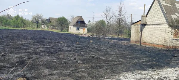 🔥Дим стояв до неба: за добу на Волині горіли поля, чагарники та торф’яники (фото)