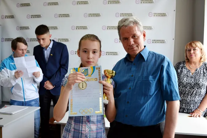Свято розуму: за підтримки «Кромберг енд Шуберт» у Луцьку відбувся дитячий шаховий турнір (фото)