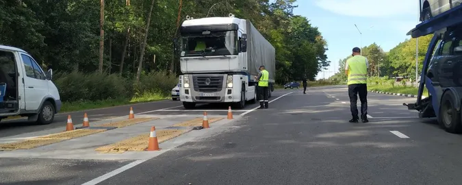 На Волині перевізнику нарахували майже 14 тисяч євро за перевантажену фуру