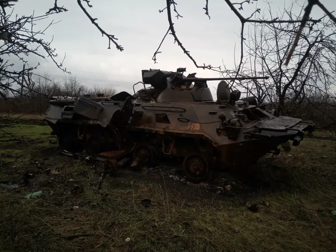 Українські воїни звільнили село на Харківщині та знищили більше двох десятків техніки (фото)
