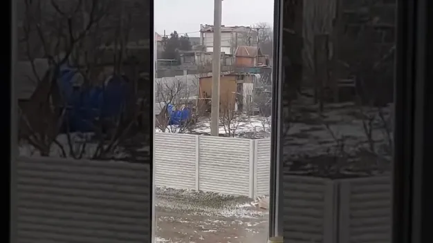 Російські окупанти крадуть курей в українському селі (відео)