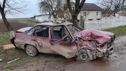 У Луцькому районі – страшна аварія: авто врізалося в дерево