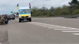 На Волинь «на щиті» повернулася молода Героїня Надія Войцишин (відео)