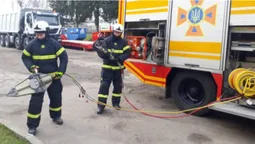 Луцькі рятувальники вчились працювати з новим обладнанням (фото)