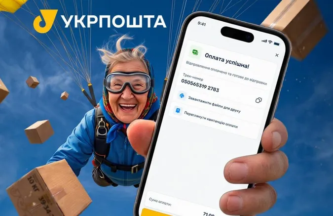 Укрпошта запустила оплату посилок у застосунку