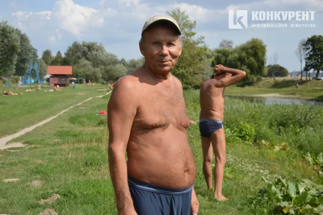 Що коїться на центральному пляжі Луцька в останній день літа (фото)