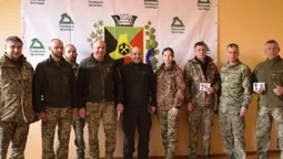 Бійці волинської «сотки» отримали нагороди  «За оборону Торецька» (фото)
