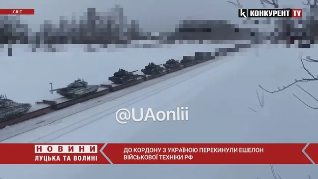 Росія перекидає техніку на південь Білорусі, ближче до кордонів з Україною (відео)