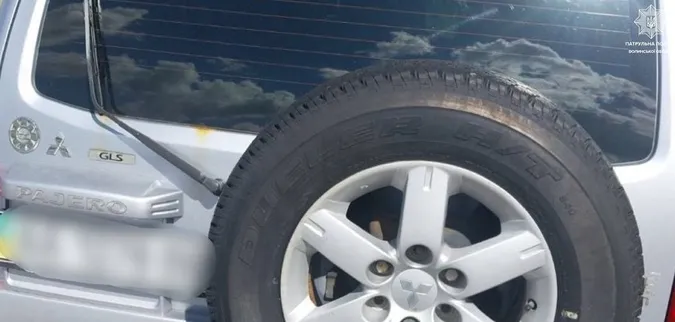 На Волині зловили водія Pajero з фальшивими правами (фото)